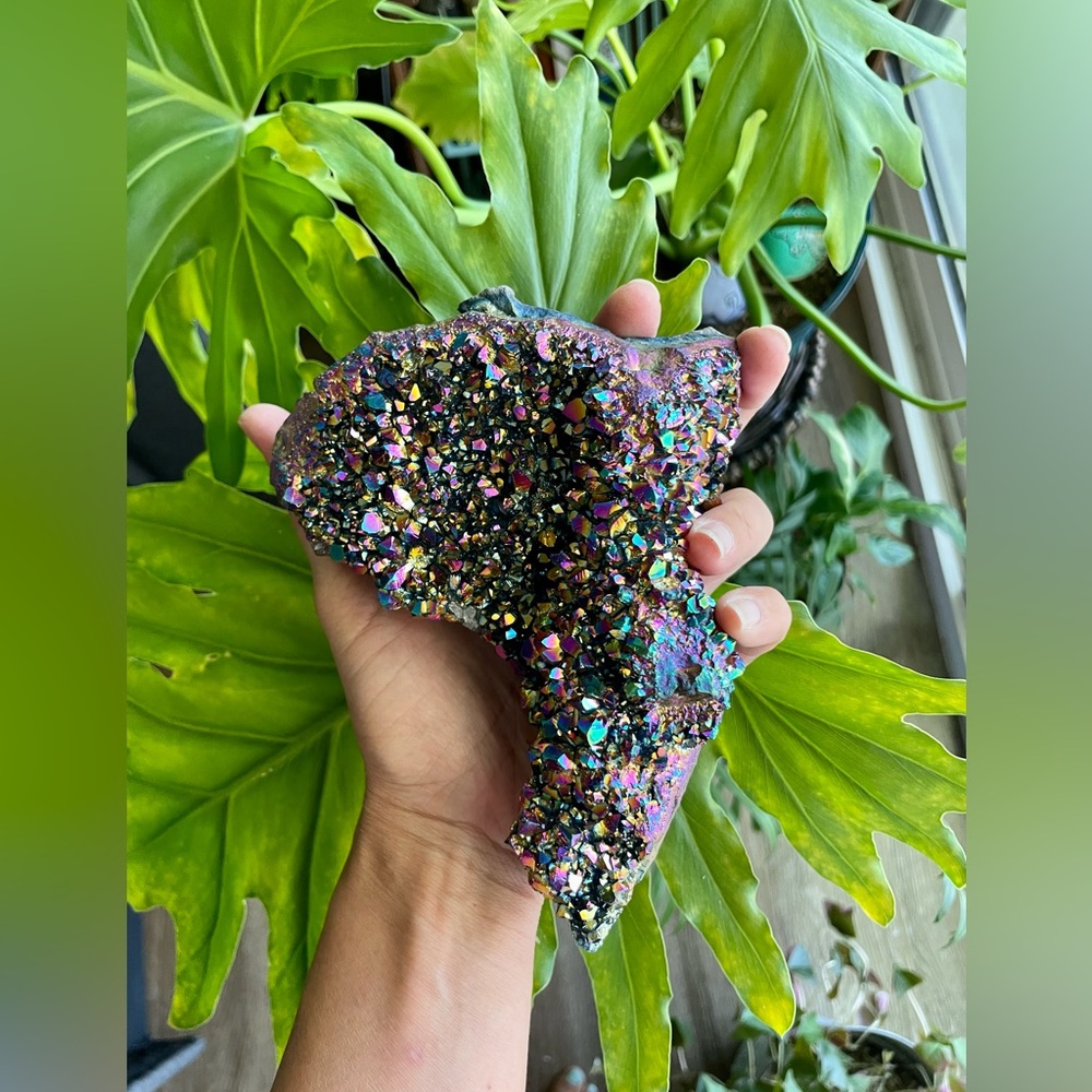 Titanium Quartz cluster - Picture 1 of 9